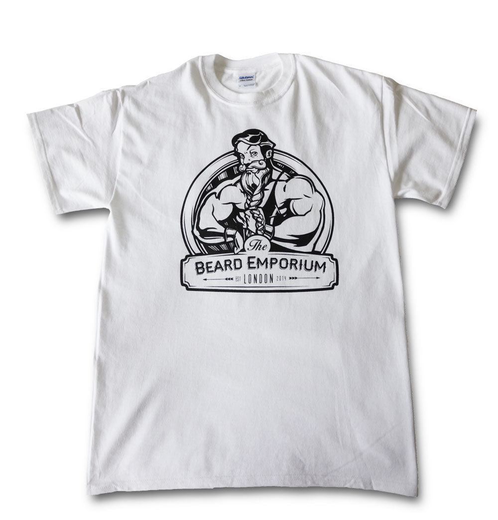 The Beard Emporium - Strongman t-shirt - white