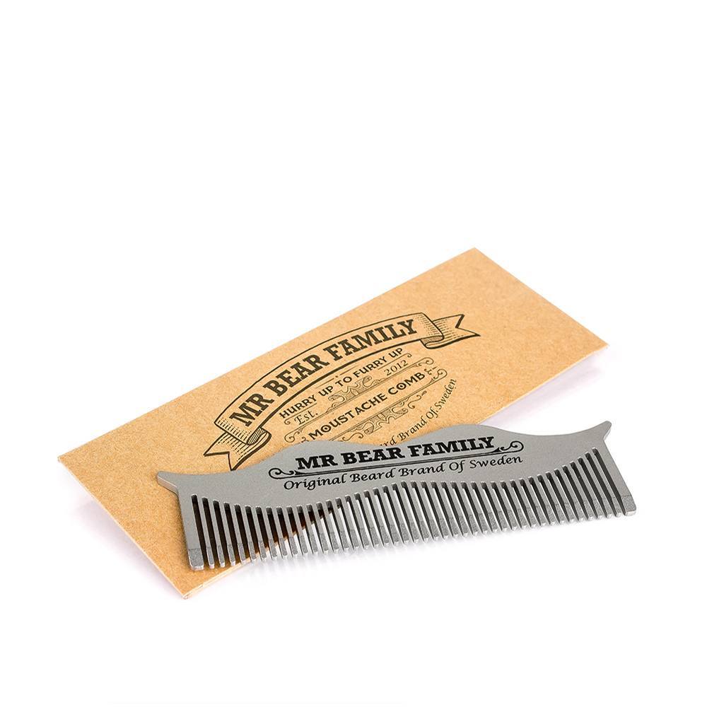 Mr Bear Family Steel Beard Comb