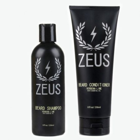Zeus Beard Shampoo and Conditioner Verbena Lime