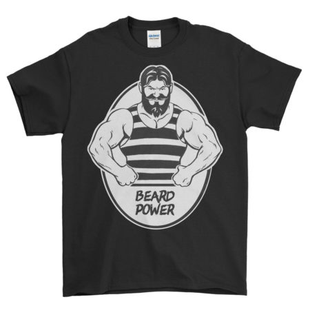 Beard Power Pose - Heavyweight Tee